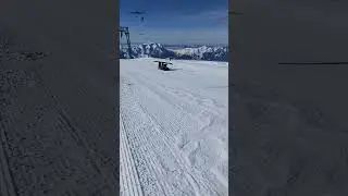 How to ride a T-bar with a snowboard