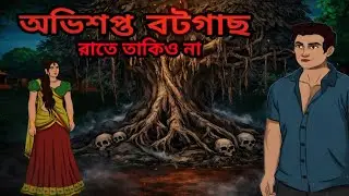অভিশপ্ত বটগাছ | ভয়ংকর ভূতের গল্প | Bengali Horror Story || Horror || Ghost ||  @golper-jogot-A 