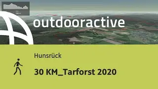 Wanderung im Hunsr&uuml;ck: 30 KM_Tarforst 2020