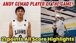 ANDY GEMAO All Score Highlights - Player of the Game!