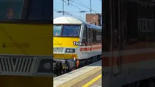 Секретное оружие класса 90 &mdash; регенеративное торможение #britishrail #fyp #ukrail #train #class90