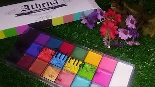 Ucanbe Athena face and body paint palette honest review review