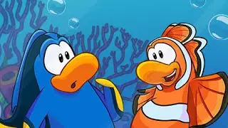 Club Penguin - Finding Dory Party - Cheats