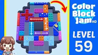 Color Block Jam Level 59 Solution Walkthrough