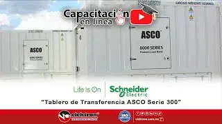 Tablero de Transferencia ASCO Serie 300.