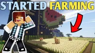I STARTED FARMING IN MINECRAFT | GAMEPLAY#3 | GamerzZuana | HS Gaming