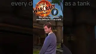Me, on my way to solo every delve on T11 as a tank #worldofwarcraft #warcraft #thewarwithin