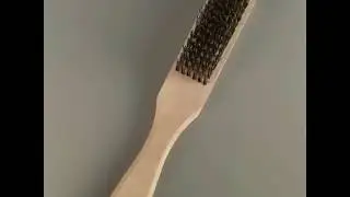 Factory Price Carbon Steel Wire Brush Brass wire Brush Wooden Handle