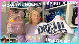 DISNEY UNBOXING! WDW 50th Anniversary EARidescent Loungefly Ears Dream Cruise Spirit Jersey Pandora
