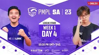 [EN] 2023 PMPL South Asia Spring | Week 1 Day 4 | Survive to Conquer