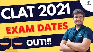 CLAT 2021 Exam Date Announced | CLAT 2021 Notification | Abhimanyu Rajpurohit | Gradeup