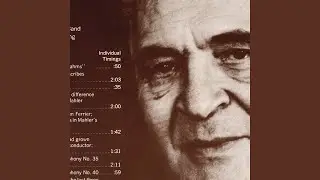 Bruno Walter tributes by Columbia Masterworks Artists: Leonard Rose talks about Bruno Walter