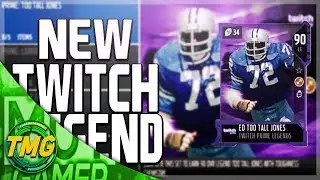 NEW TWITCH PRIME LEGEND ED TOO TALL JONES!!| MADDEN 18 ULTIMATE TEAM LEGENDS