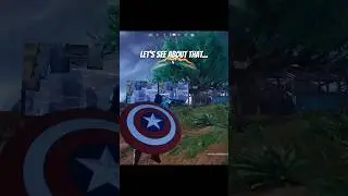 I love the cap shield! #shorts #fortnite