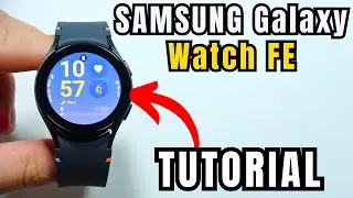 How to Charge SAMSUNG Galaxy Watch FE?