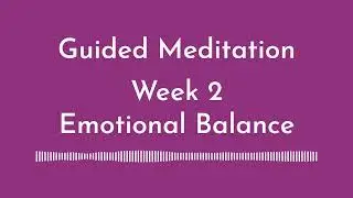 Guided Meditation Emotional Flow