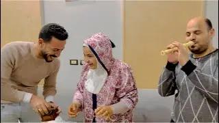 زوجي العزيز فاجئني احلي مفاجاه في المائده هديه دهب