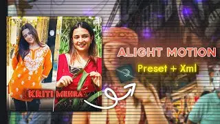 Saanware || Ae Inspired Alight Motion Edit || Free Preset/Xml