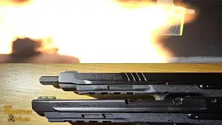 S&W: M&P 22 Mag против M&P 5.7 x 28: Больше вспышки против го, как у Флэша