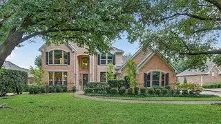Private Tour of this Southlake Texas Home with Show-stopping Staircase and Towering Fireplace