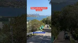 You'll Regret Not Seeing These Best Lookout Spots in #SYDNEY! #shorts #sydneylookout #lookoutspot