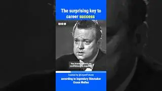 The surprising trait for success #shorts #motivationalvideo #career #filmmaking