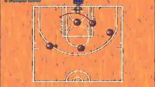 CSKA Horns pin down BD and cross screen