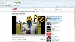 Before and After of the NEW Youtube
