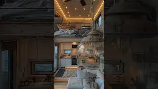 Dreamy Wooden Beach Cabin Tour | Oceanfront Tiny Home with Loft & Cozy Interiors