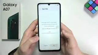Samsung A07: How to Change Screen Password