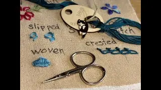 Ep 15 - Stitch Dictionary - more  Chain Stitch Variations: Slipped, woven & crested.