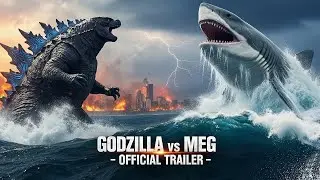 GODZILLA vs. MEG (2025) &ndash; First Trailer | Epic Monster Concept Movie Trailer | Veo 3 AI Generated