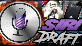 SIRI DRAFTS A 24HR PULL WHAT ?? | SIRI DRAFTS| MADDEN 16 DRAFT CHAMPIONS GAMEPLAY!!