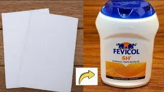 DIY Glue Using Thermocol - Easy Method!/Thermocol Se Powerful Glue Banaye Ghar Par#diy 