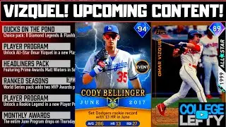 How to Unlock 89 Ovr Omar Vizquel! Upcoming Rookie Legend! June Monthly Awards & New Ranked Seasons!