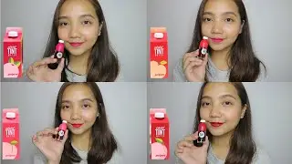 Peripera Vivid Tint Water SWATCH and REVIEW