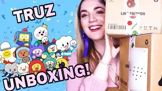 ♡ TREASURE TRUZ UNBOXING | LINE FRIENDS  | THEY MADE IT HOME!! ♡