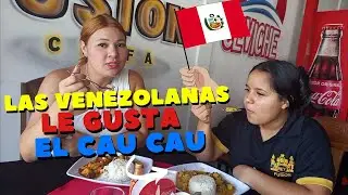 😮😳LAS VENEZOLANAS LE GUSTA EL CAU CAU ??? 🇵🇪🇻🇪 #peruanos #cocina #migrantes