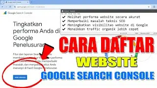 🚀 CARA DAFTARKAN WEBSITE KE GOOGLE SEARCH CONSOLE! Biar Cepat Muncul di Google! 🔥