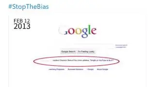 Stop the Bias  tweet from Trump