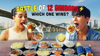 Seoul&rsquo;s Best Gimbap Battle: Which one is the King of Gimbap?
