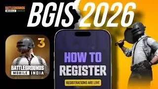 How to Register BGIS 2026 | BGIS Registration Process 2026 | Krafton india eSports 2026 