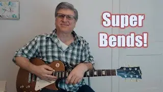 Superbends and Double Bends Guitar Lesson with TAB