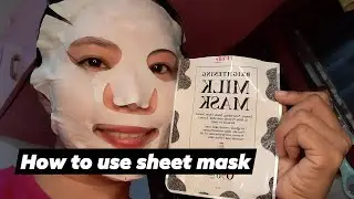 HOW TO USE SHEET MASK | Princess Rey