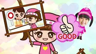 【まりちゃんアニメ】よいこ？わるいこ？　スーパーでおかいものをするまりちゃんとルールとマナーをおぼえよう！　お店でうるさくしているとダメダメおばけにつれていかれちゃうよ！　教育　しつけ