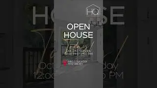 OPEN HOUSE TODAY!!! 🏡