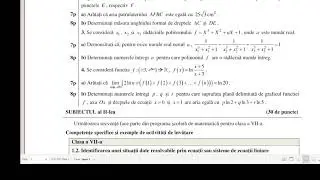 Definitivat Matematică, Subiectul I, 2022