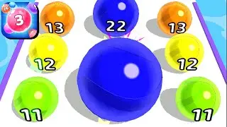 Marble Run 3D - Ball Race Gameplay Android, iOS  ( Level 4 - 13 )