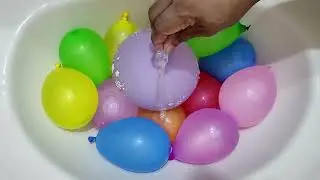 Colorful Balloons With Water Flow | So Relaxing to Watch #waterballoon #unitedstates #relaxing