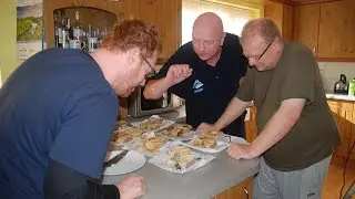 Tasting the ultimate Wigan pie